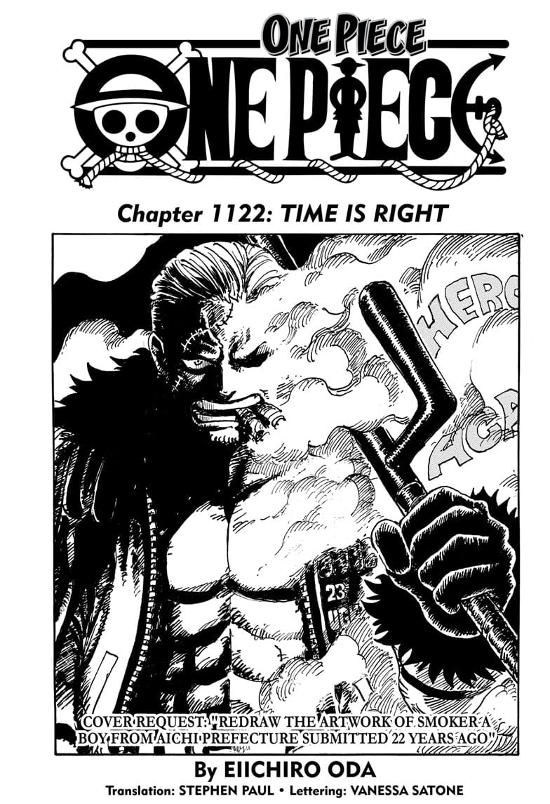 One Piece, Chapter 1122 image 01